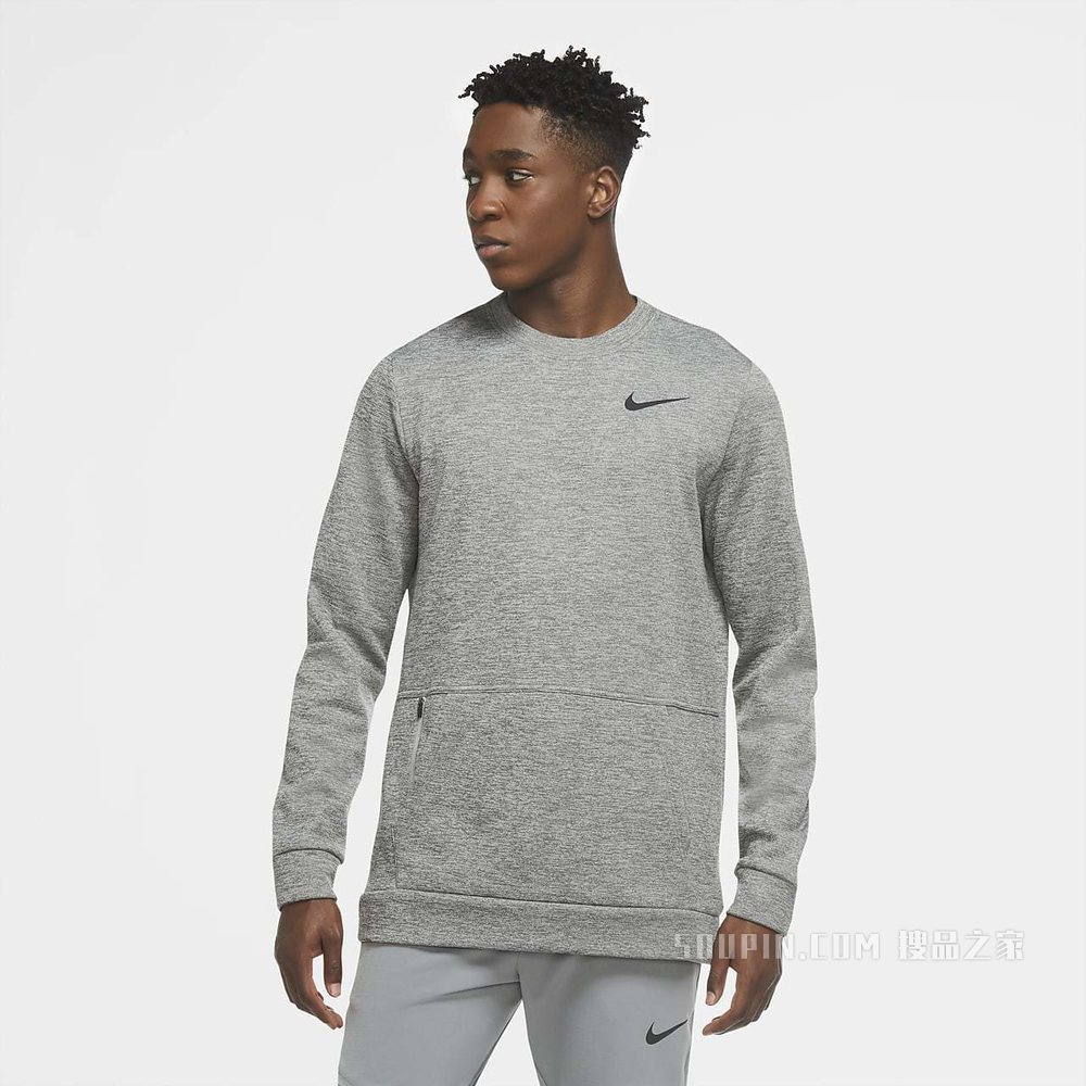 Nike Therma 男子训练圆领上衣