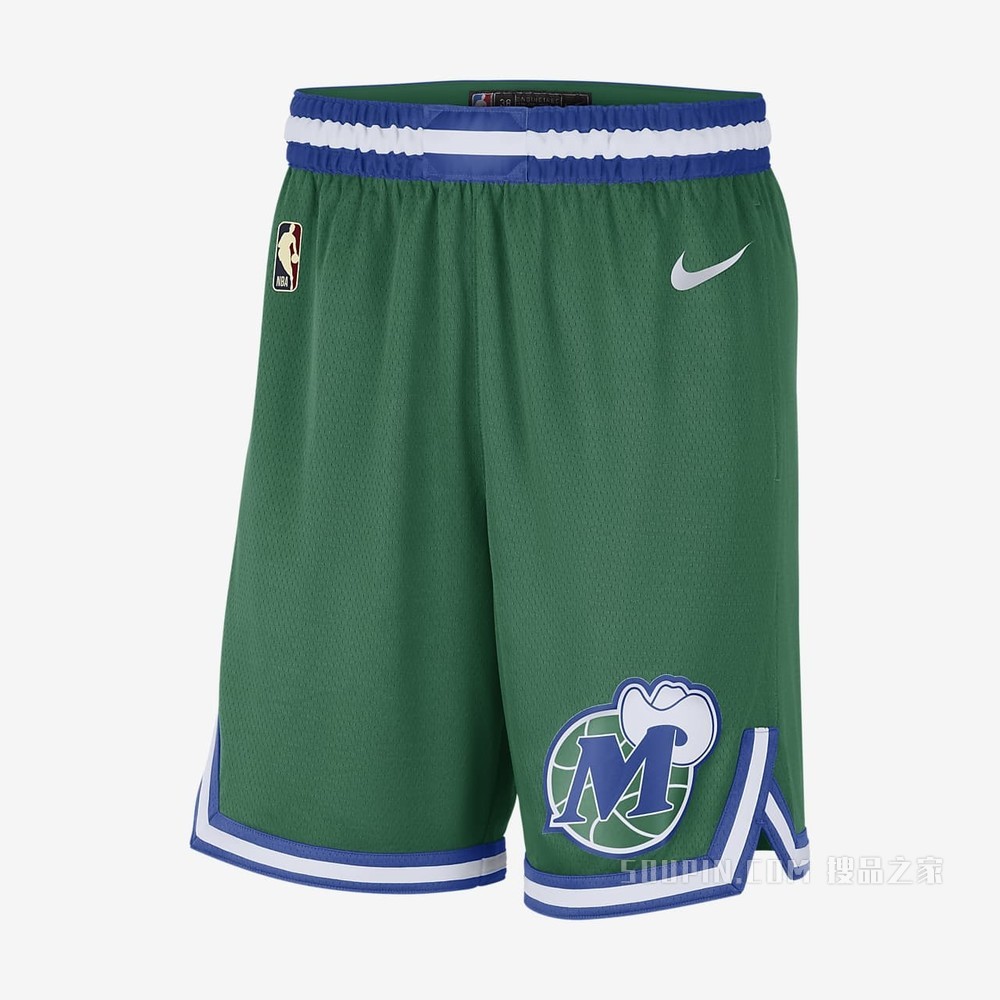 2020 赛季达拉斯独行侠队 Classic Edition Nike NBA Swingman 男子短裤