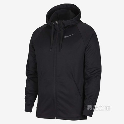 Nike 男子全长拉链开襟训练连帽衫