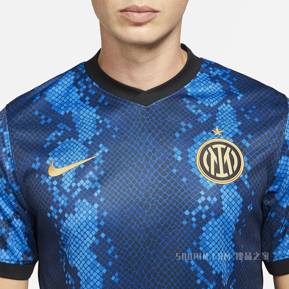 2021/22 赛季国际米兰主场球迷版 Nike Dri-FIT 男子足球球衣