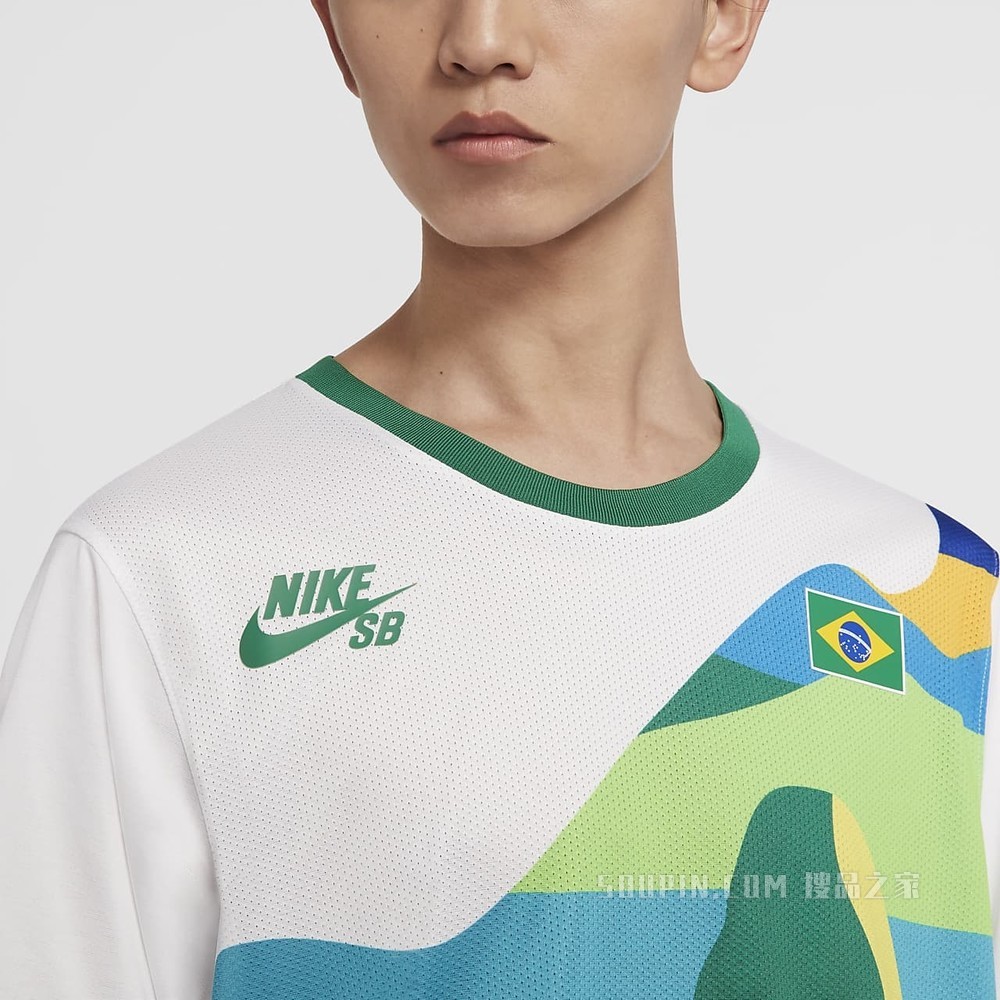 Nike SB Ringer 男子滑板短袖上衣