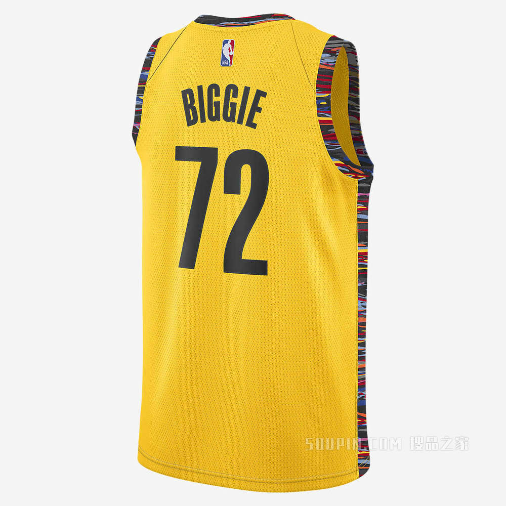 布鲁克林篮网队 Biggie Nike NBA Swingman Jersey 男子球衣