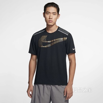 Nike Breathe Rise 365 SHM 男子跑步上衣