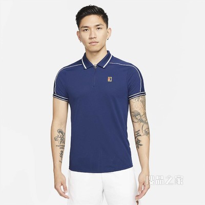 NikeCourt Dri-FIT ADV Slam 男子网球翻领T恤
