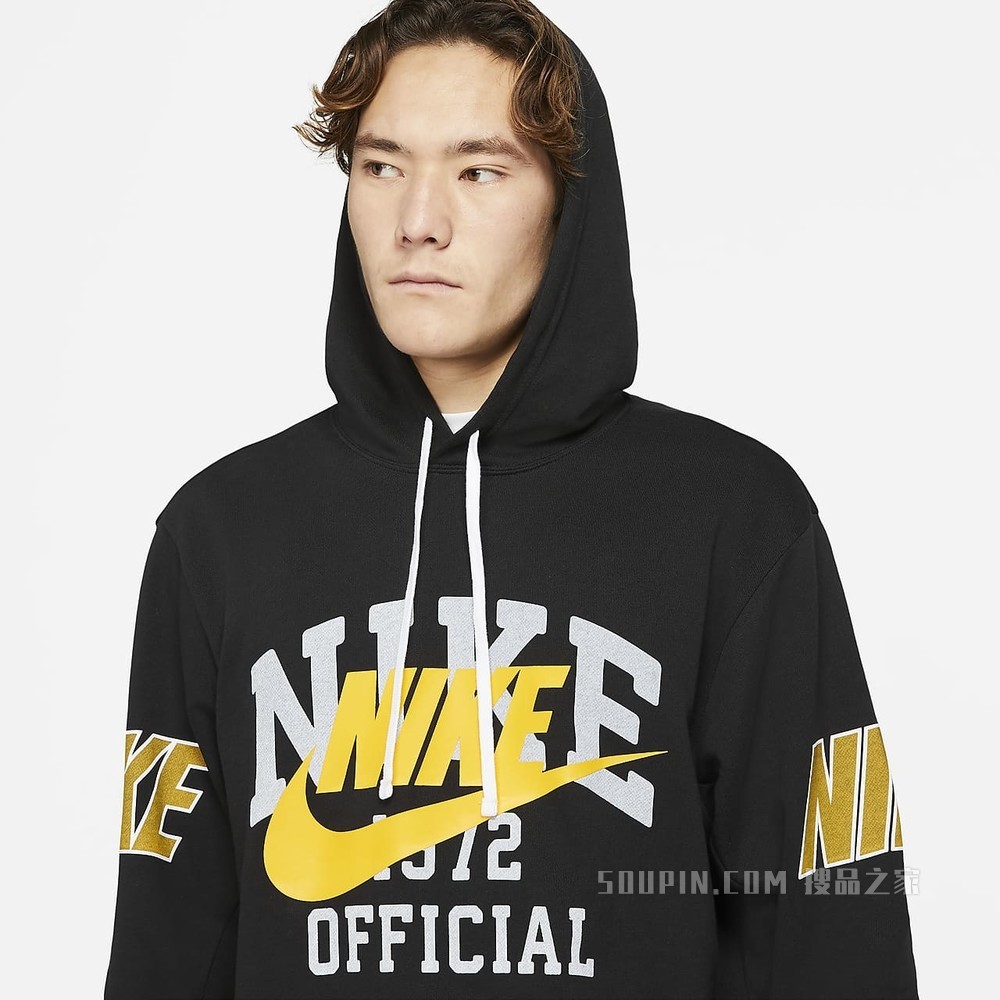 Nike Sportswear 男子法式毛圈套头连帽衫