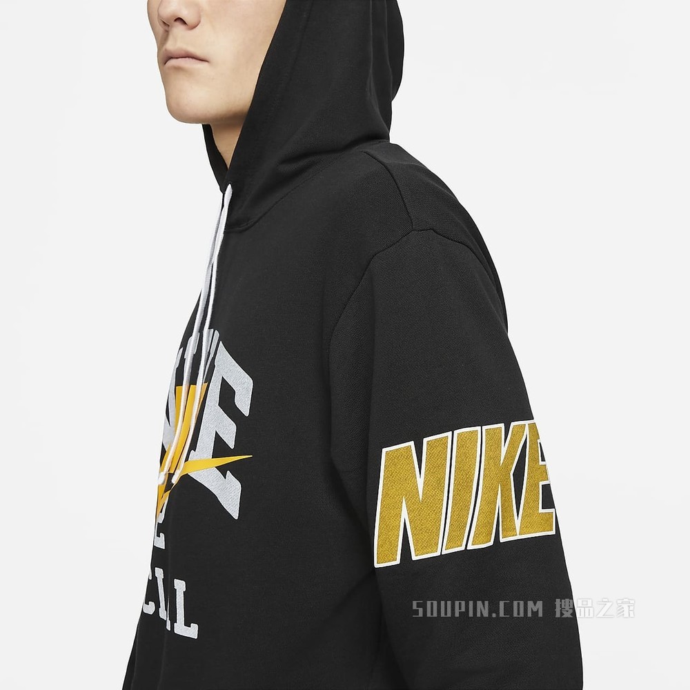 Nike Sportswear 男子法式毛圈套头连帽衫