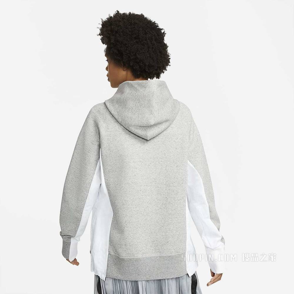 Nike x sacai 男/女连帽衫