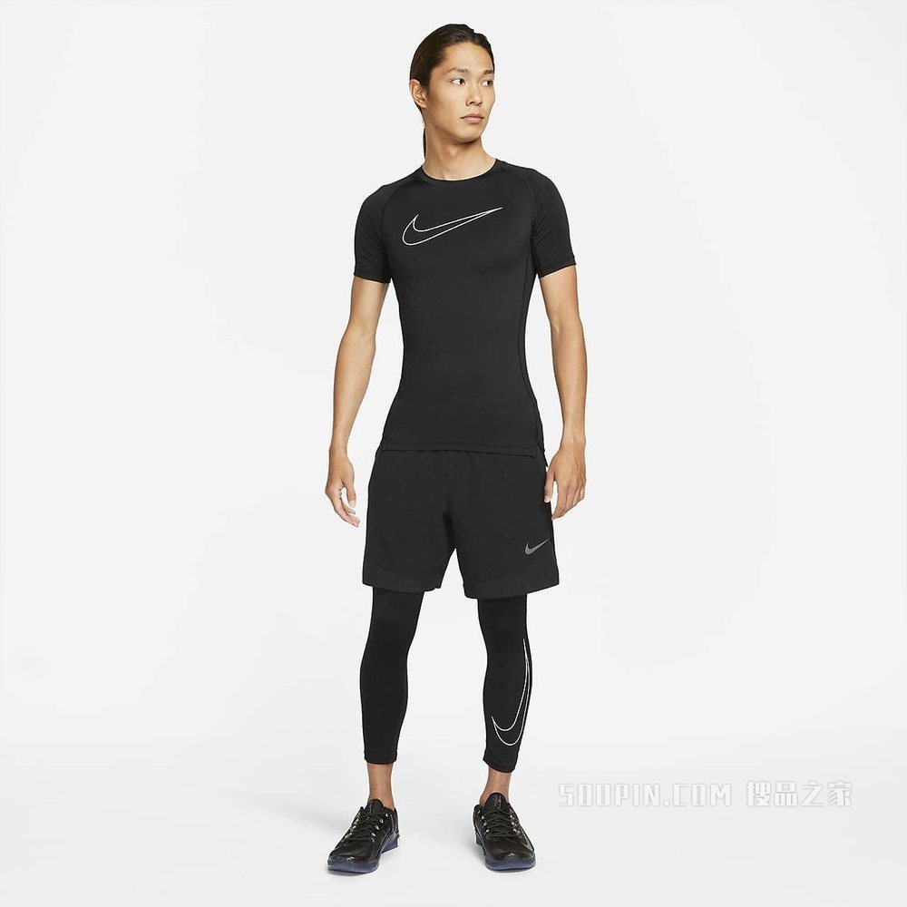 Nike Pro Dri-FIT 男子紧身短袖训练上衣