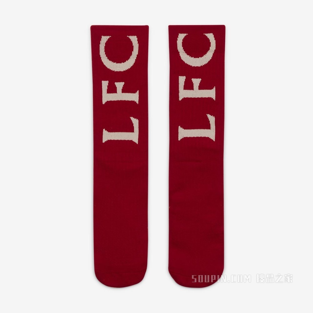利物浦 SNKR Sox Crew 足球运动袜（1 双）