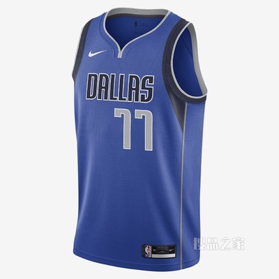 2020 赛季达拉斯独行侠队 (Luka Doncic) Icon Edition Nike NBA Swingman Jersey 男子球衣