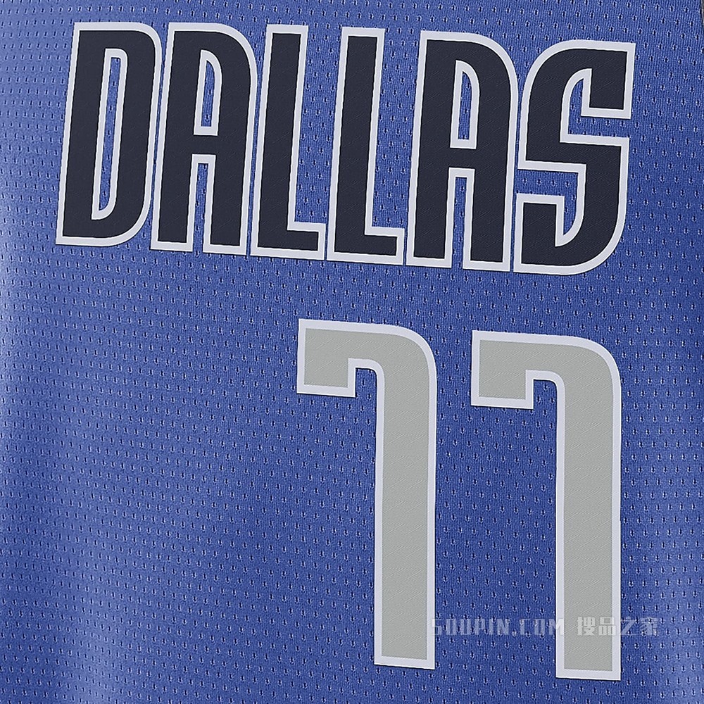 2020 赛季达拉斯独行侠队 (Luka Doncic) Icon Edition Nike NBA Swingman Jersey 男子球衣