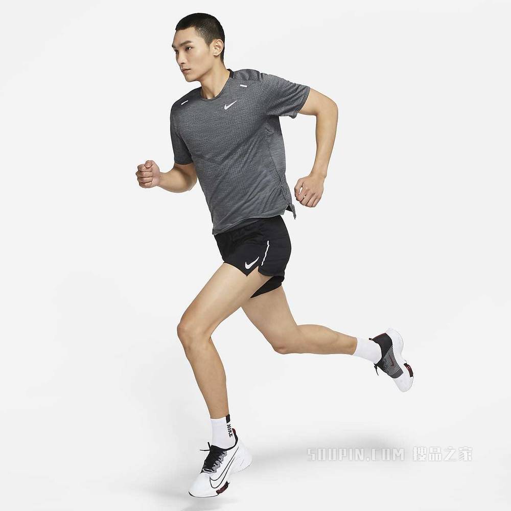 Nike Dri-FIT ADV Techknit Ultra 男子短袖跑步上衣