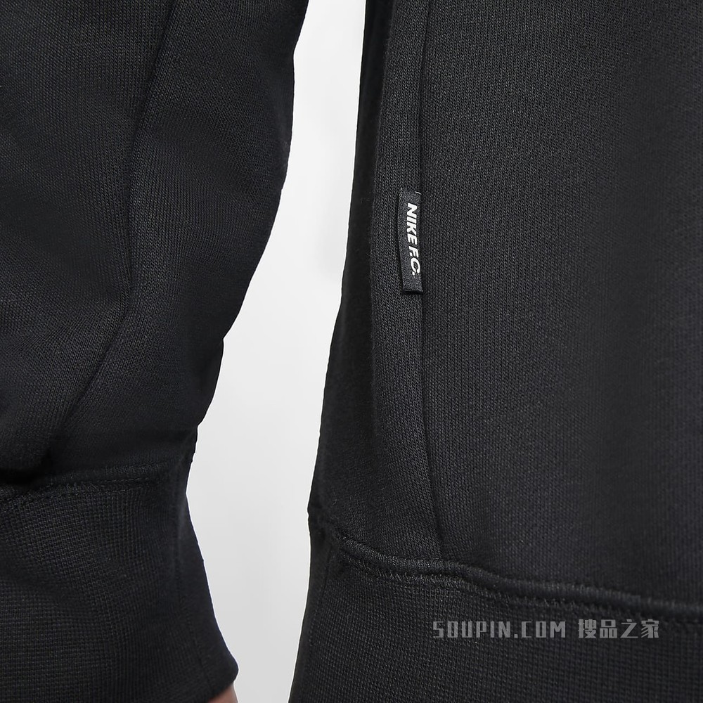 Nike F.C. 男子套头起绒足球连帽衫