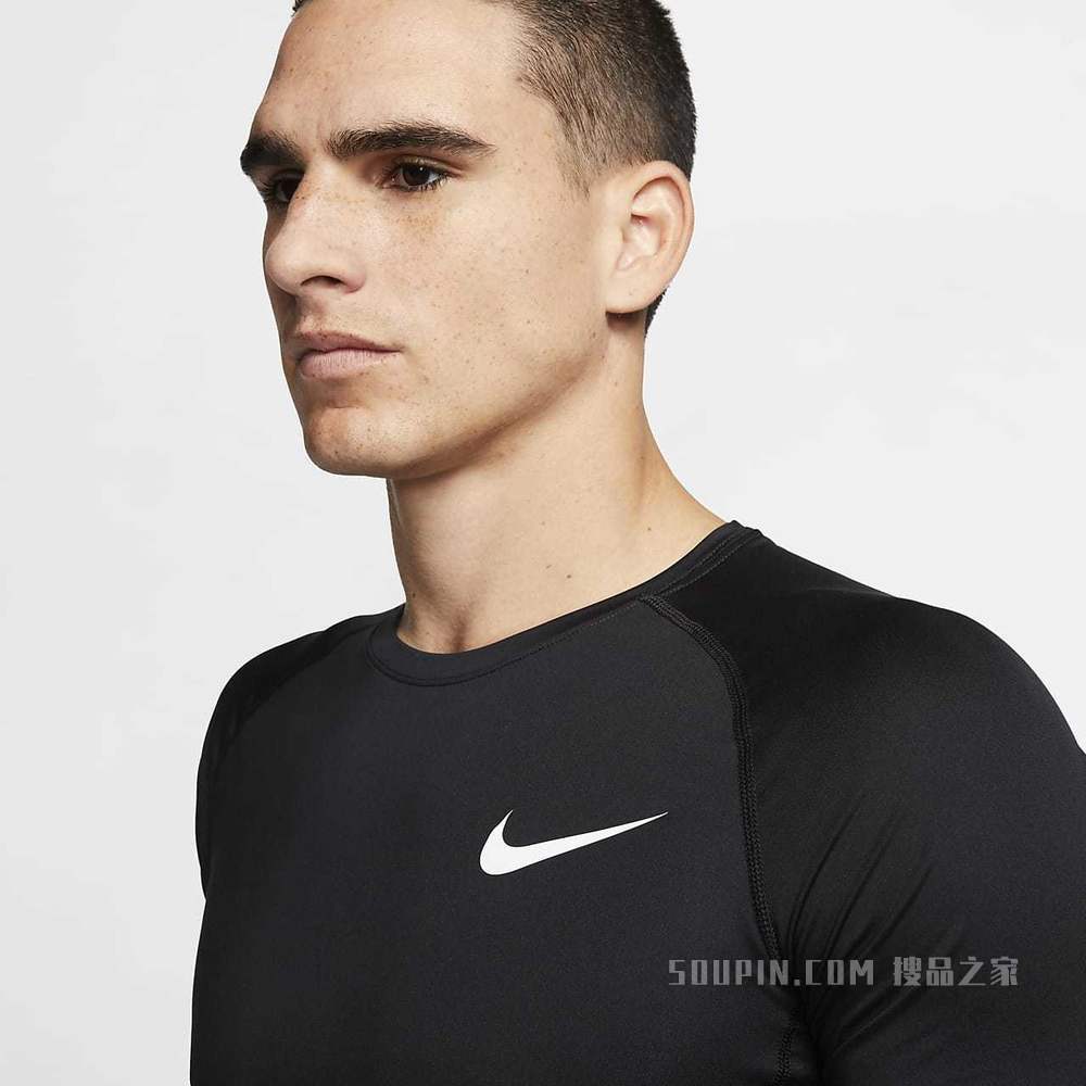 Nike Pro 男子短袖训练紧身上衣
