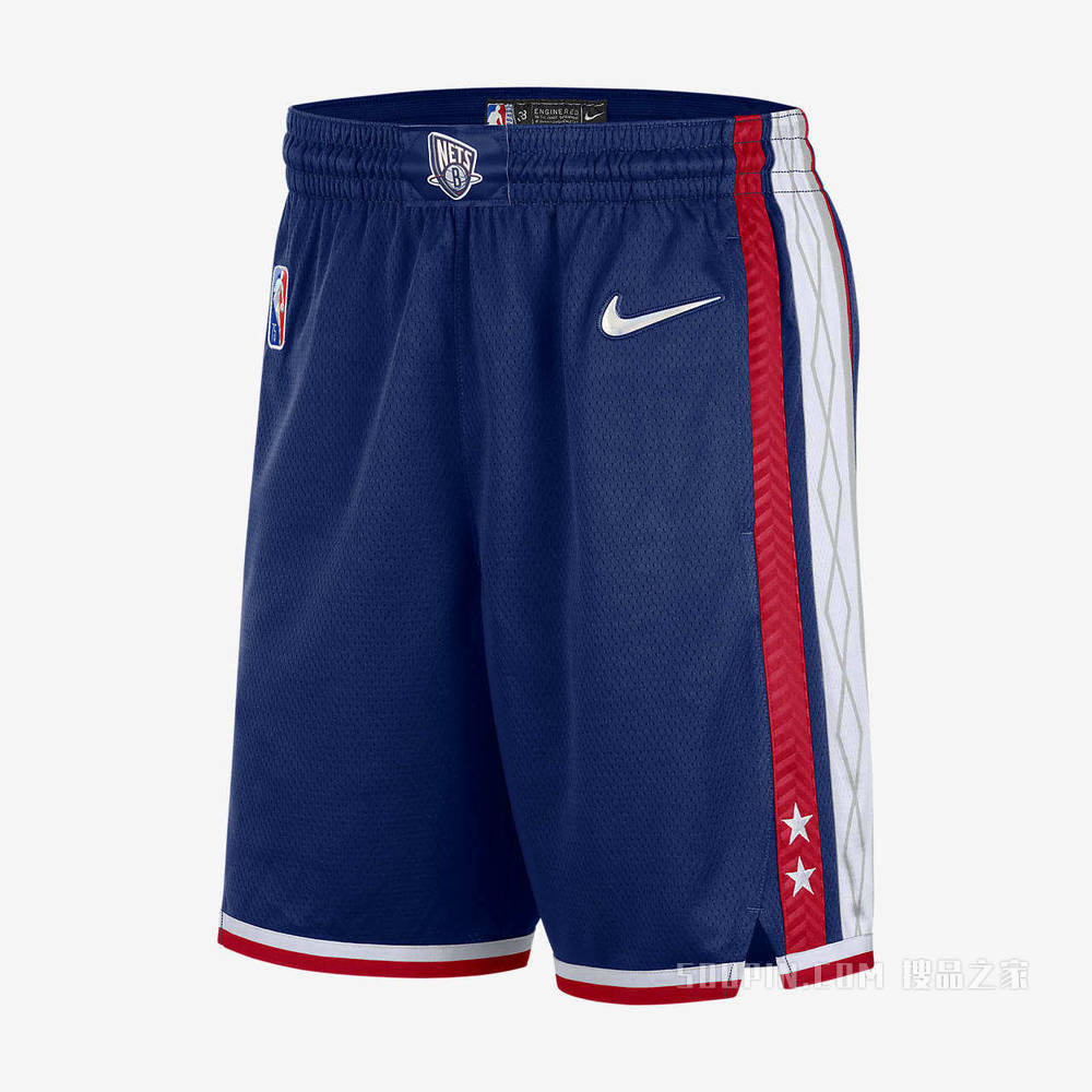 布鲁克林篮网队 City Edition Nike Dri-FIT NBA Swingman 男子短裤