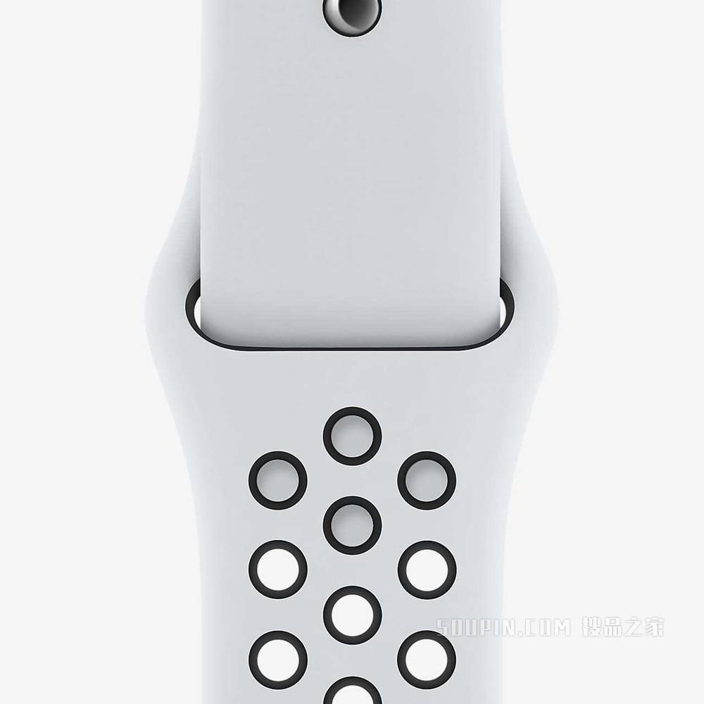 Apple Watch Nike SE (GPS) 搭配 Nike 运动表带 44 毫米银色铝金属表壳
