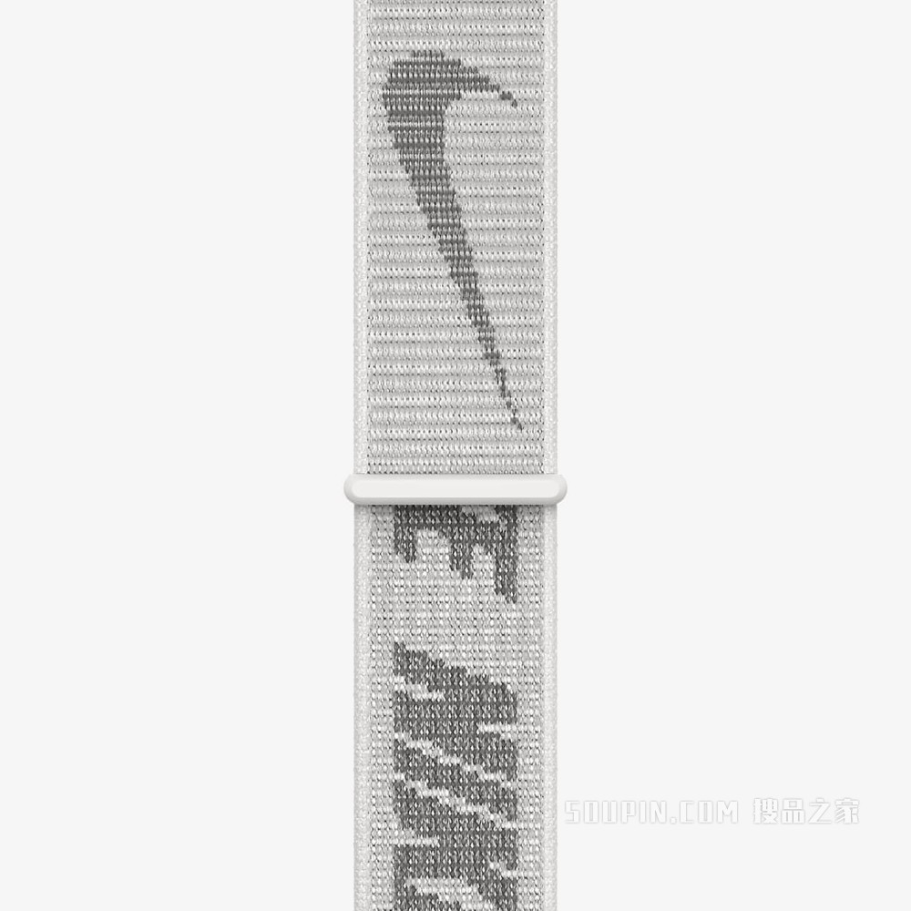 41 毫米雪峰白色 Nike 回环式运动表带 - 标准号