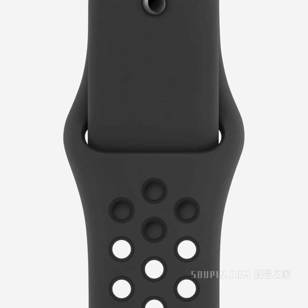 Apple Watch Nike SE (GPS) 搭配 Nike 运动表带 40 毫米深空灰色铝金属表壳