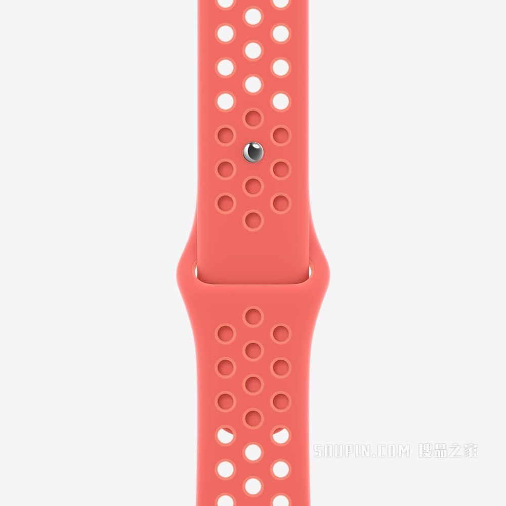 41 毫米橙粉/淡粉色 Nike 运动表带 - 标准号