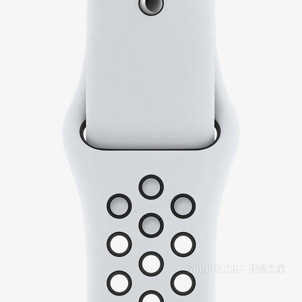 Apple Watch Nike SE (GPS) 搭配 Nike 运动表带 40 毫米银色铝金属表壳