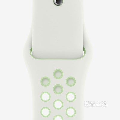 44 毫米亮云杉/雾绿色 Nike 运动表带 - 标准号