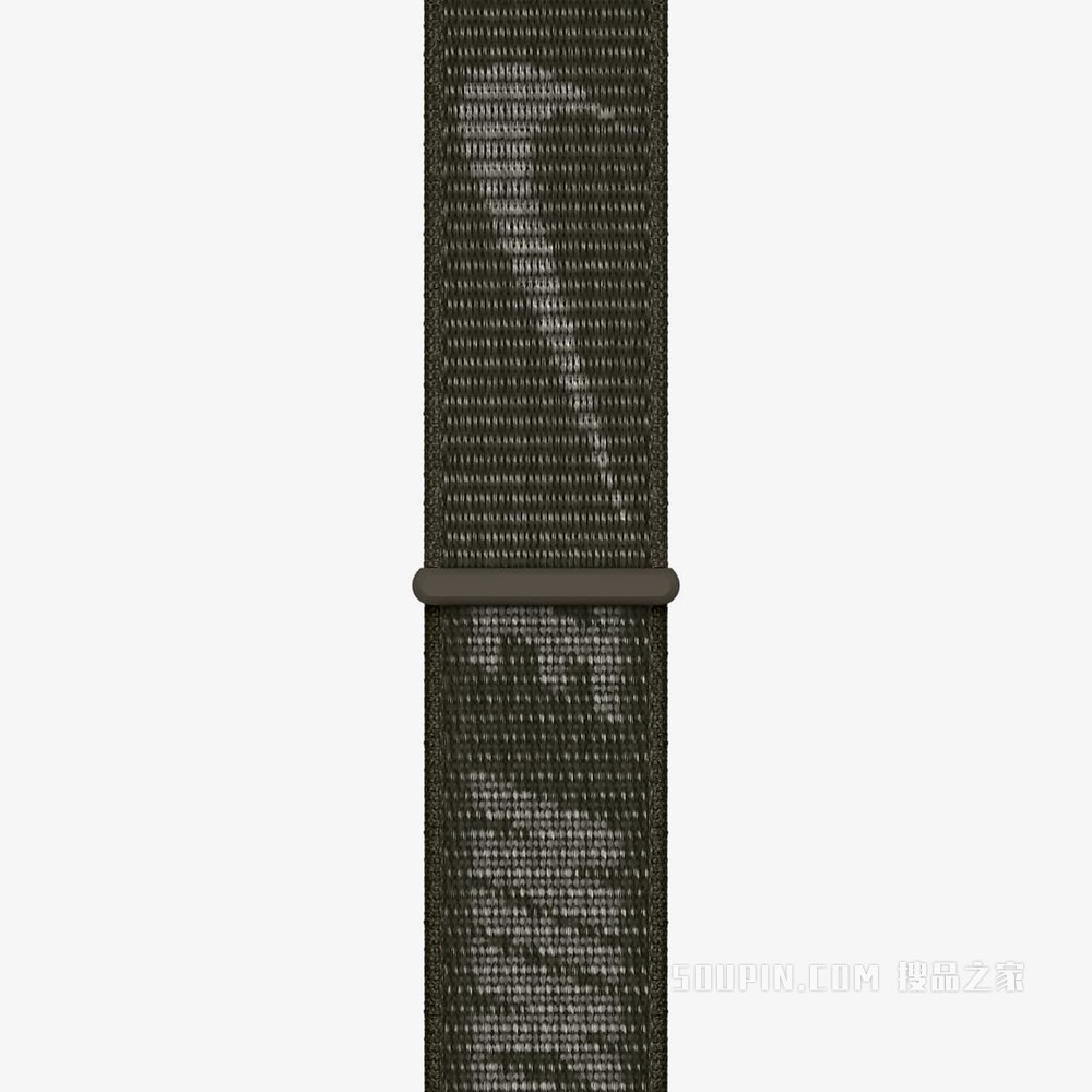 45 毫米军裤卡其色 Nike 回环式运动表带 - 标准号