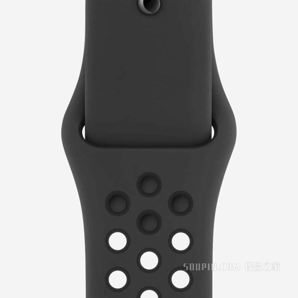 Apple Watch Nike Series 6 (GPS) 搭配 Nike 运动表带 40 毫米深空灰色铝金属表壳