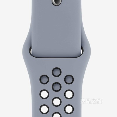 40 毫米曜石灰/黑色 Nike 运动表带 - 标准号