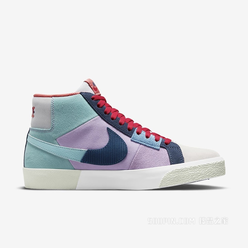 Nike SB Zoom Blazer Mid PRM 男/女滑板鞋