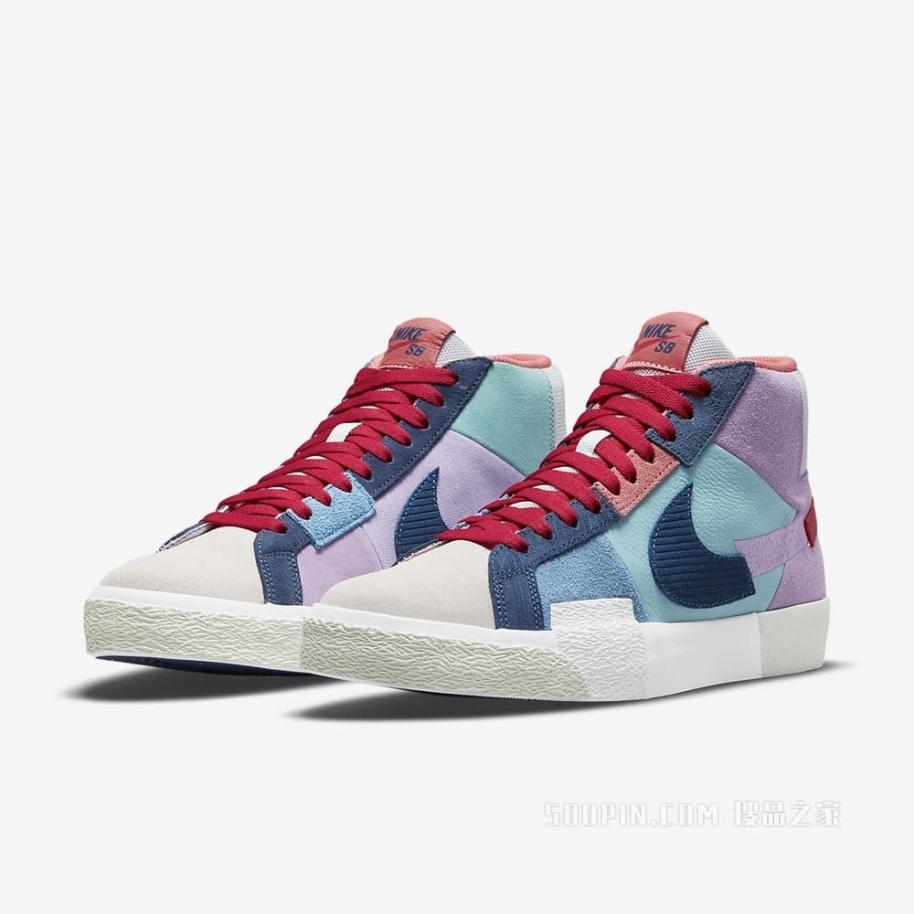 Nike SB Zoom Blazer Mid PRM 男/女滑板鞋