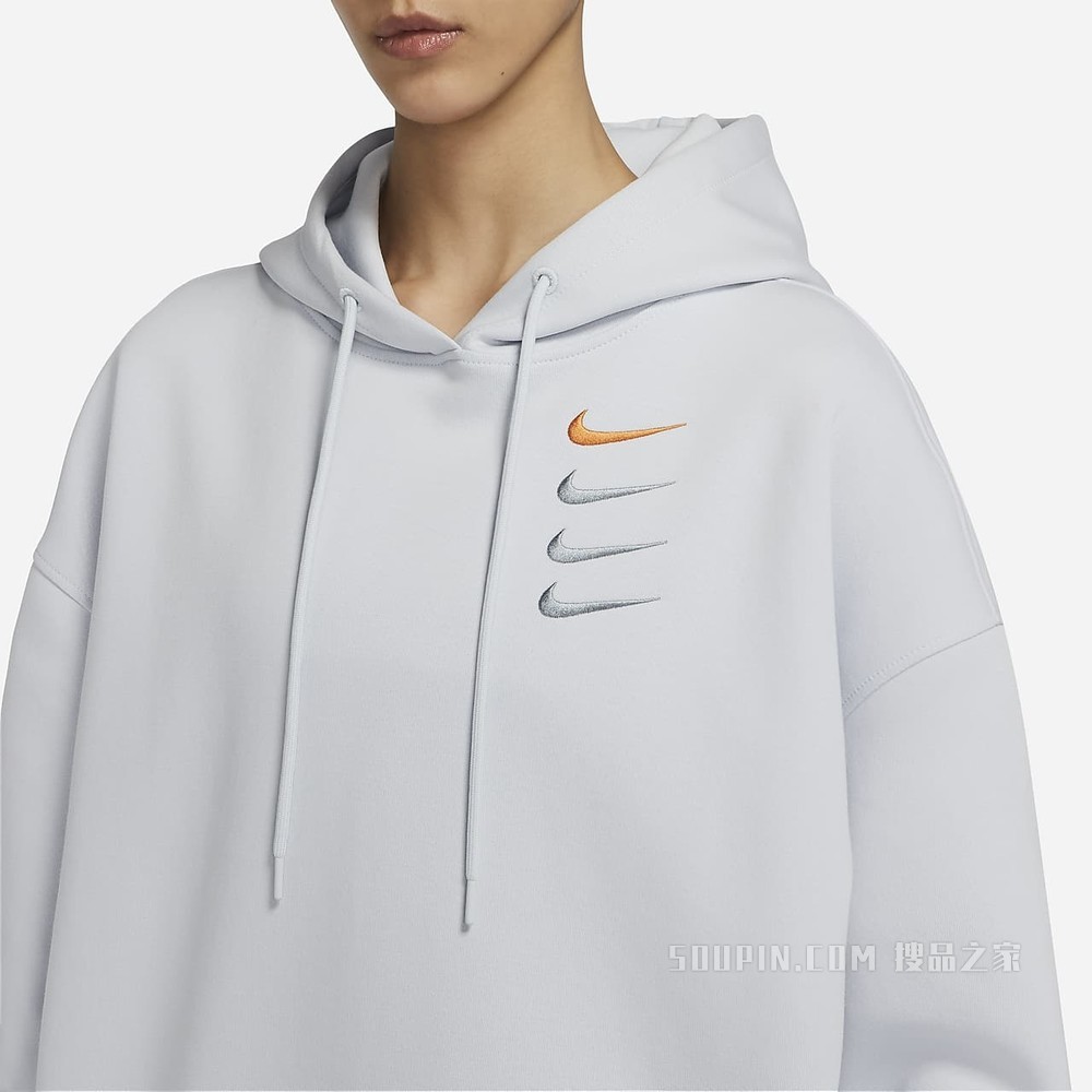 Nike Sportswear 女子针织套头连帽衫