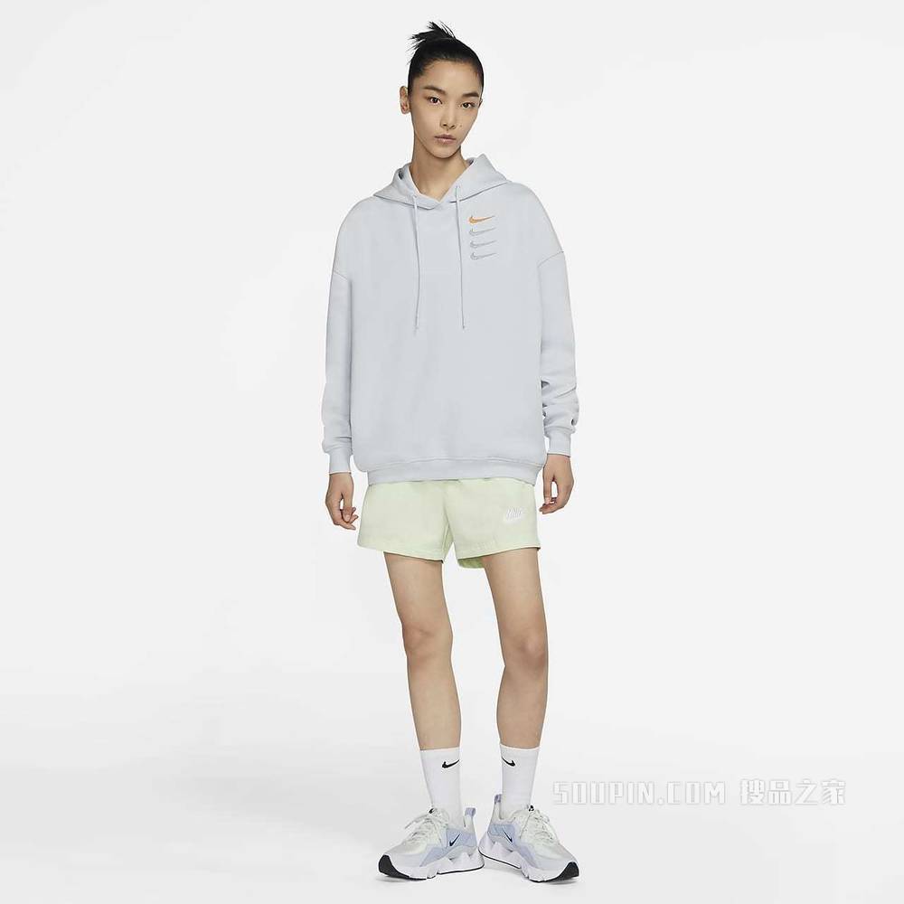 Nike Sportswear 女子针织套头连帽衫