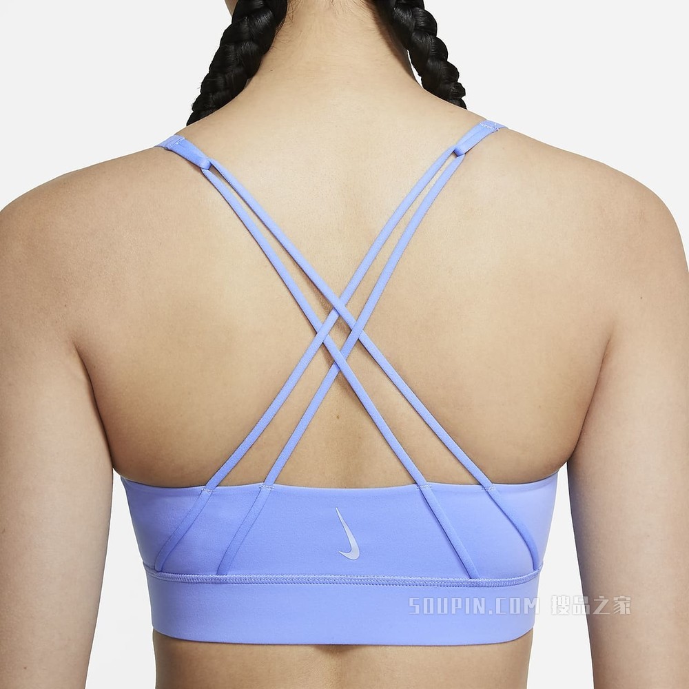 Nike Swoosh Luxe 女子中强度支撑衬垫运动内衣