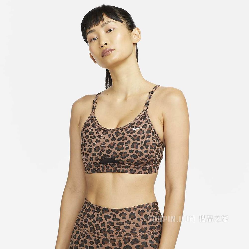 Nike Dri-FIT Indy Glitter 女子低强度支撑衬垫运动内衣