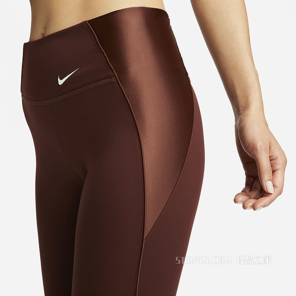 Nike Dri-FIT One Luxe Icon Clash 7/8 女子中腰紧身裤