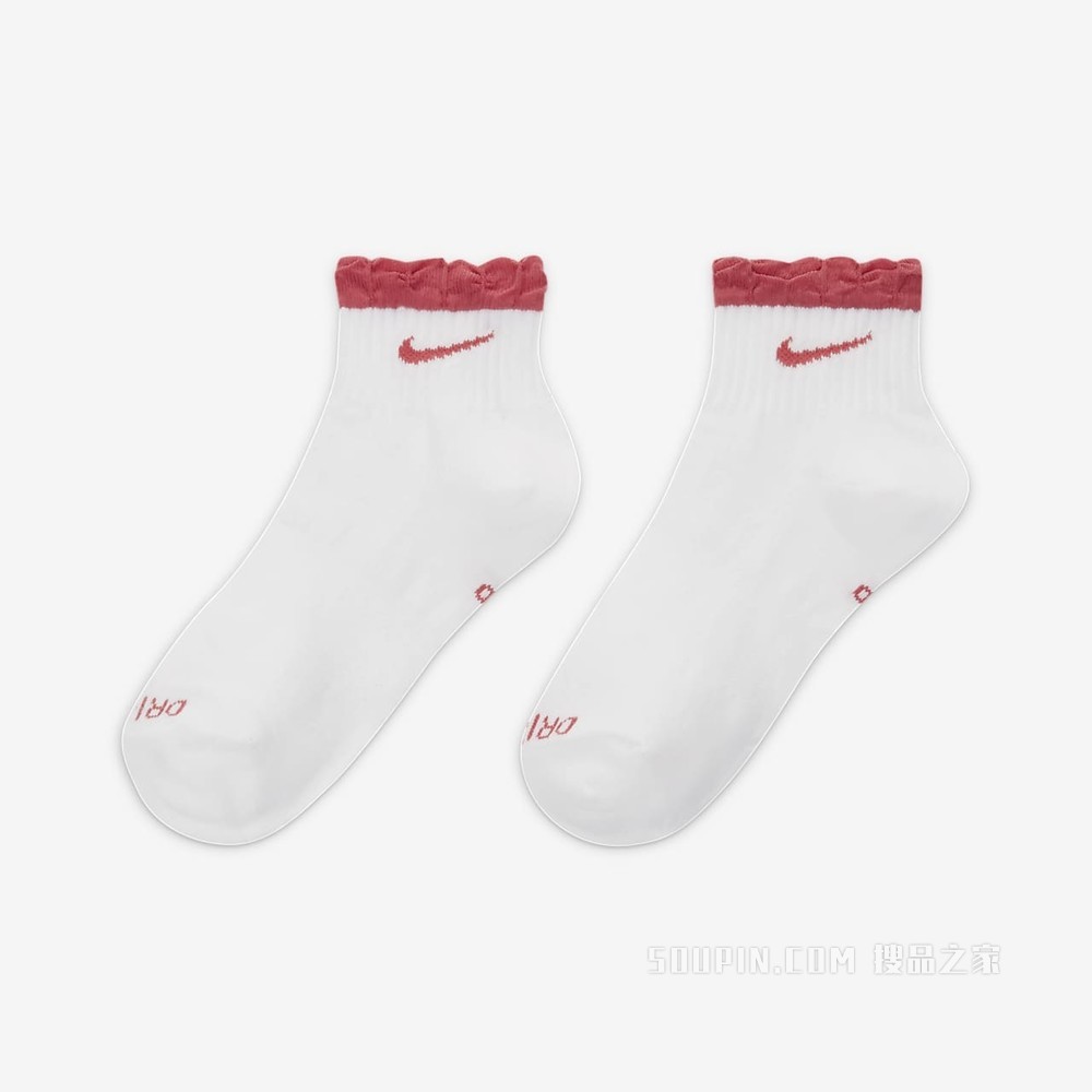 Nike Everyday Ankle 女子训练袜（1 双）