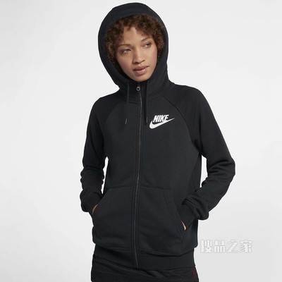 Nike Sportswear Rally 女子全长拉链开襟连帽衫