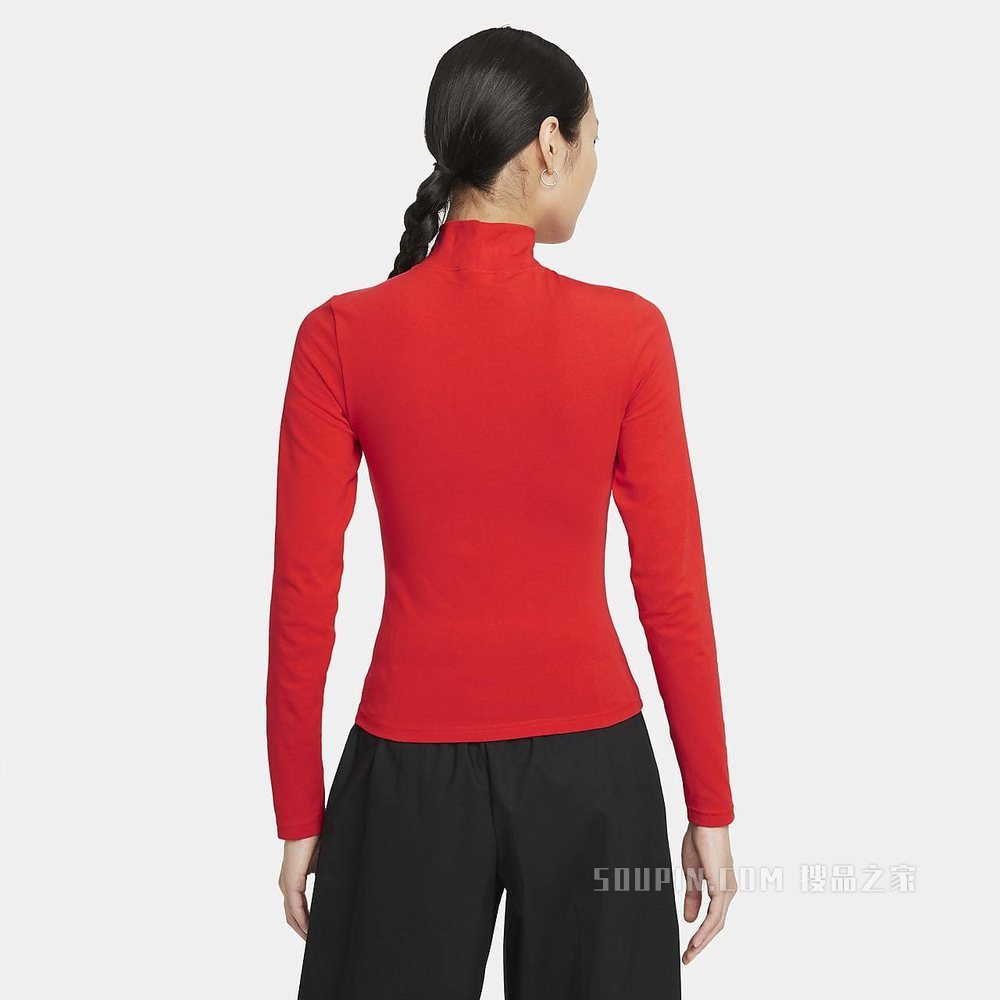 Nike Sportswear Collection Essentials 女子长袖企领上衣