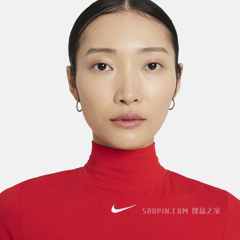Nike Sportswear Collection Essentials 女子长袖企领上衣