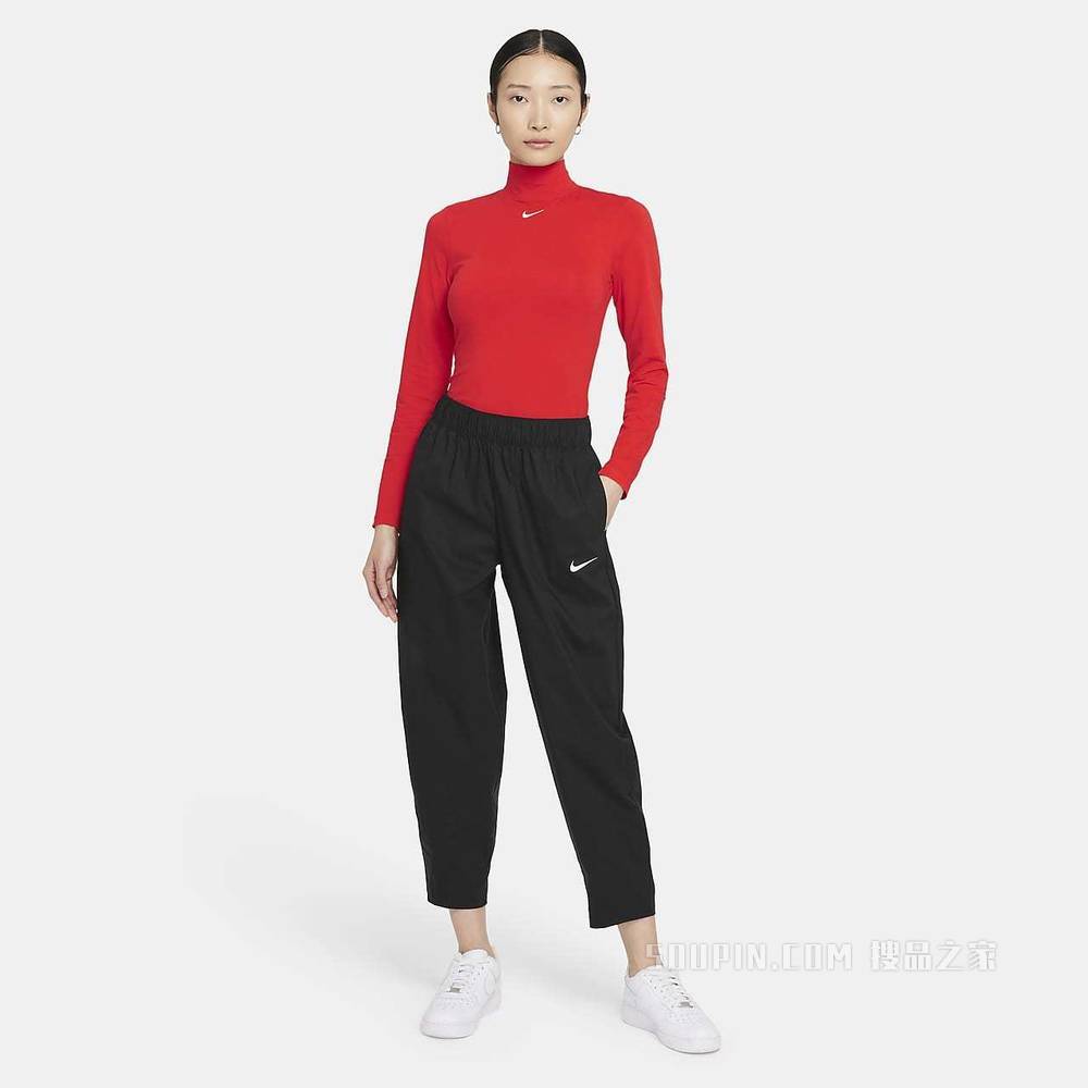 Nike Sportswear Collection Essentials 女子长袖企领上衣