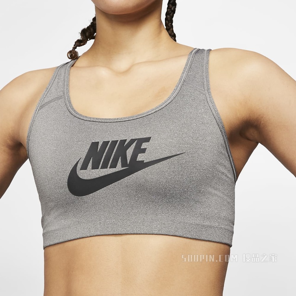 Nike Swoosh 女子中强度支撑衬垫运动内衣