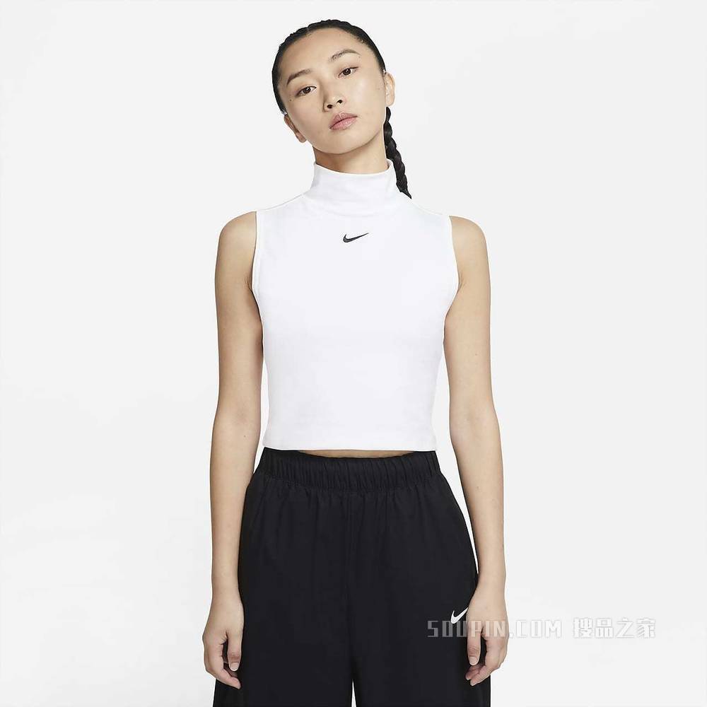 Nike Sportswear Collection Essentials 女子无袖企领上衣