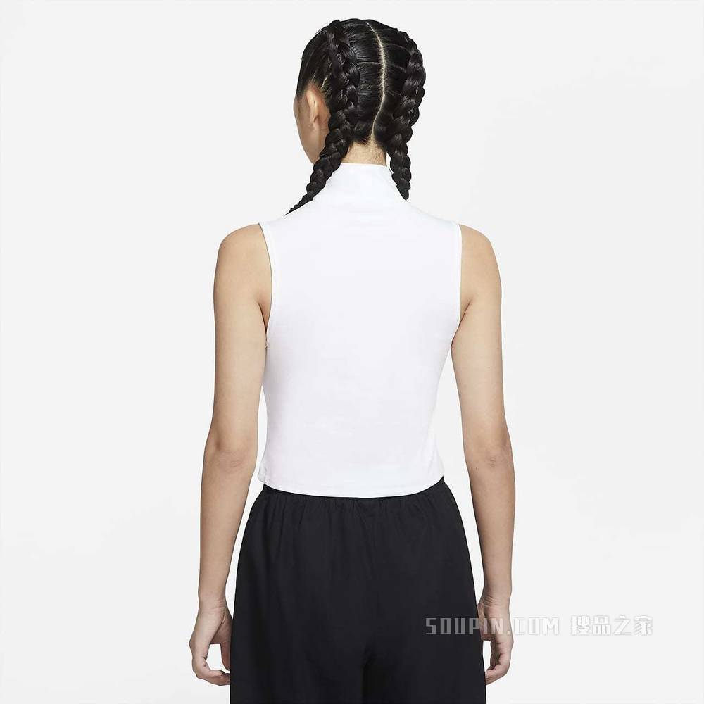 Nike Sportswear Collection Essentials 女子无袖企领上衣