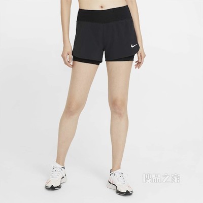 Nike Eclipse 2-In-1 女子跑步短裤