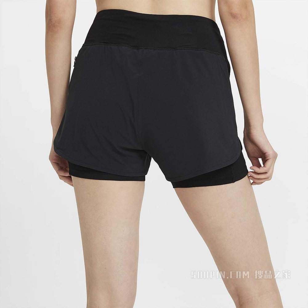 Nike Eclipse 2-In-1 女子跑步短裤