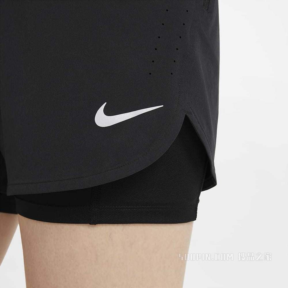Nike Eclipse 2-In-1 女子跑步短裤