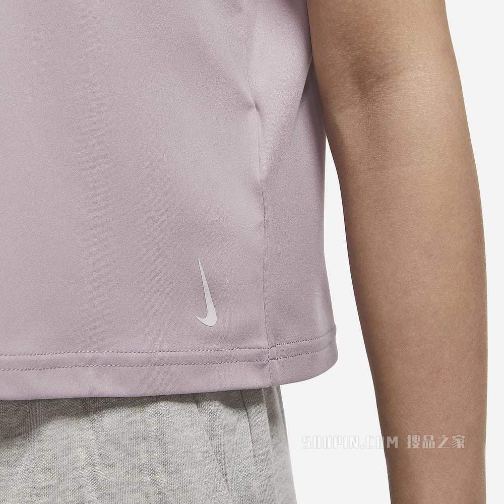 Nike Yoga Dri-FIT Mesh 女子短袖上衣