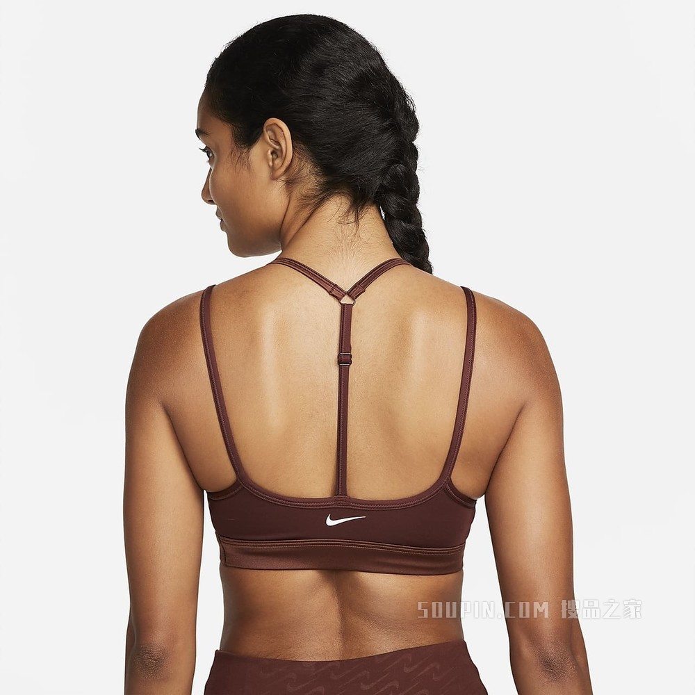 Nike Dri-FIT Indy Icon Clash Strappy 女子低强度支撑衬垫运动内衣
