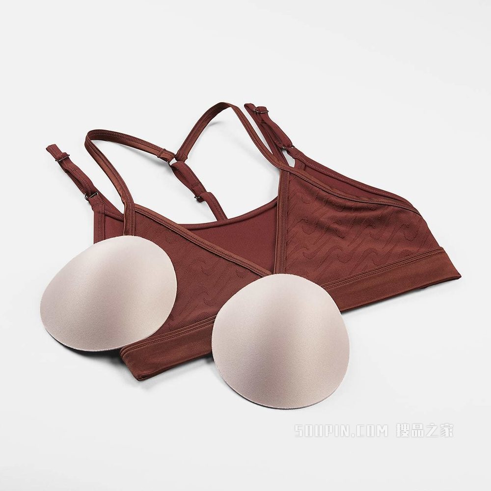 Nike Dri-FIT Indy Icon Clash Strappy 女子低强度支撑衬垫运动内衣