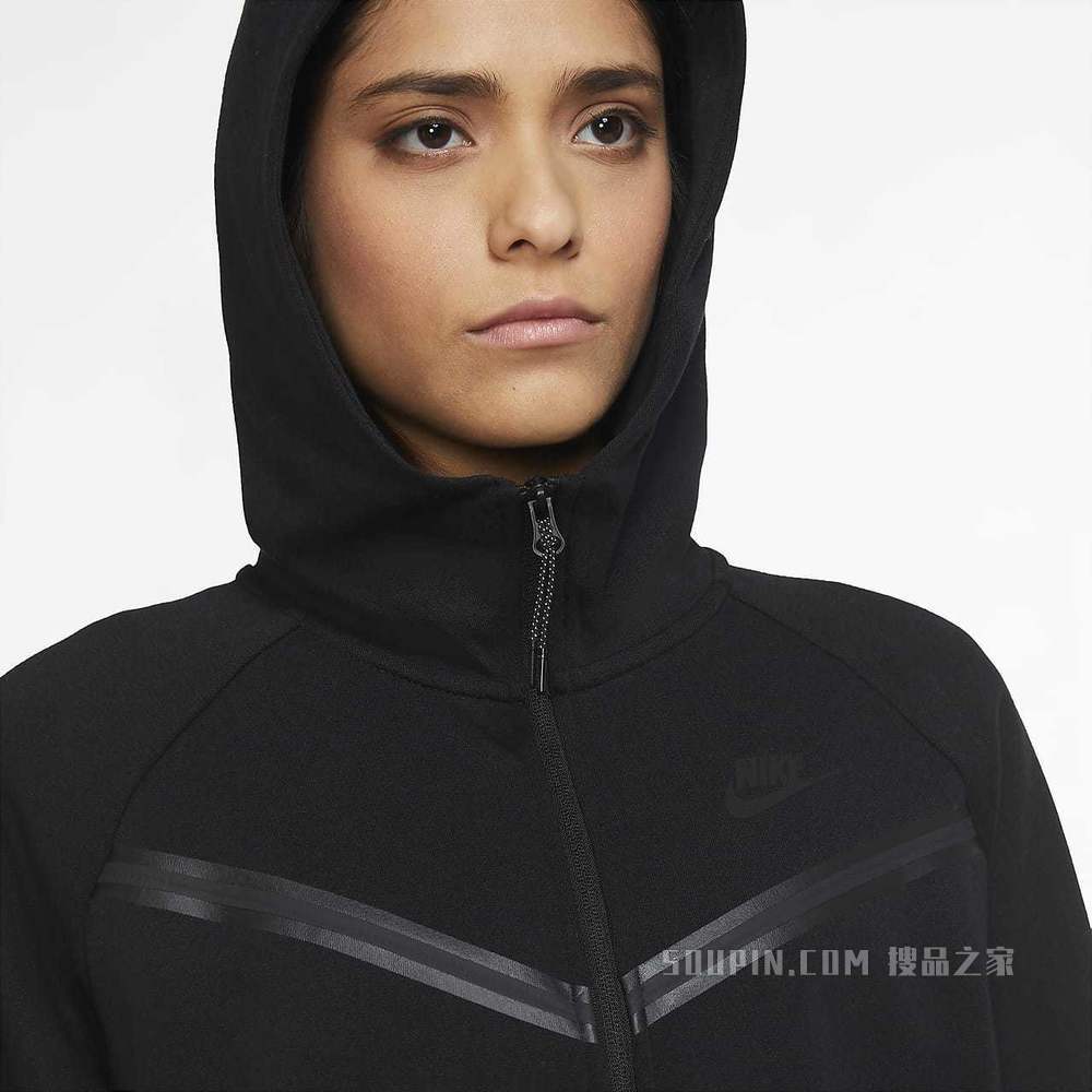 Nike Sportswear Tech Fleece Windrunner 女子全长拉链开襟连帽衫